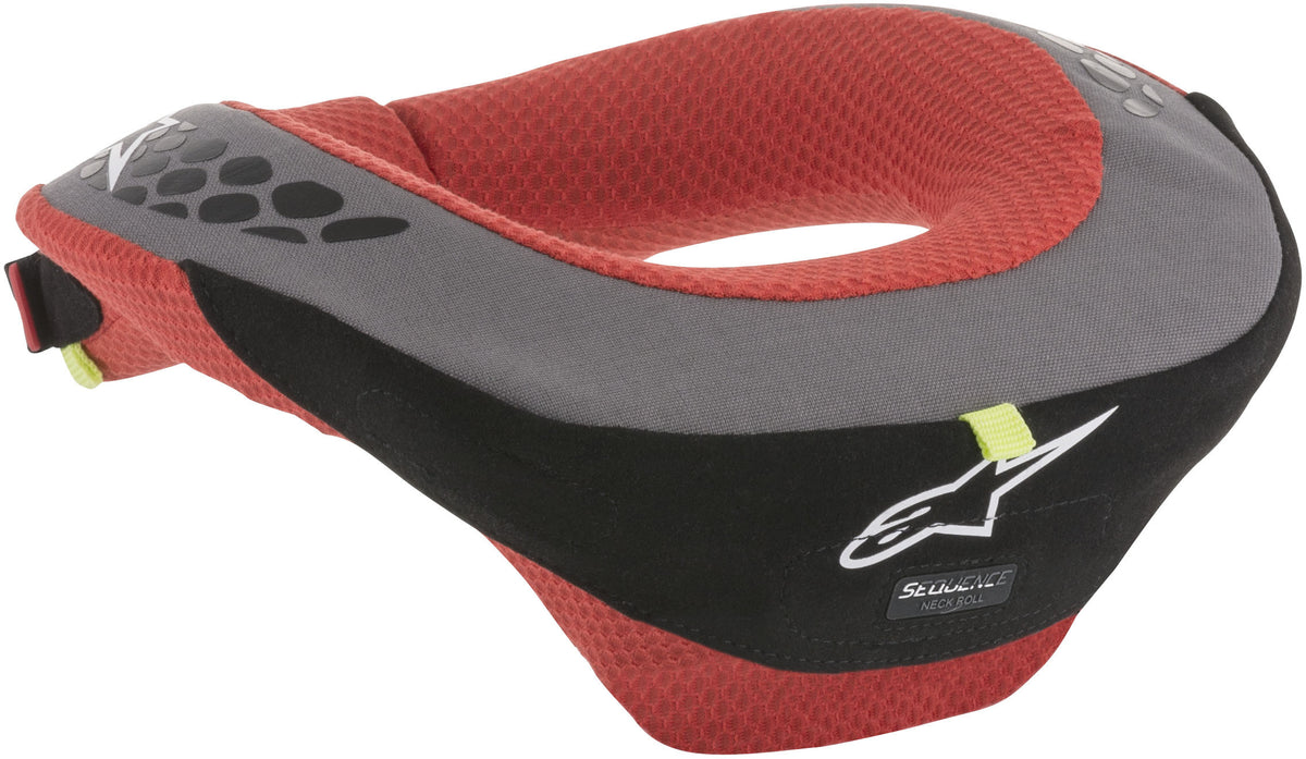 YOUTH SEQUENCE NECK SUPPORT BLACK/RED