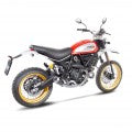 Leo Vince Lv-10 Black Edition Stainless Steel | Slip-On Exhaust For Ducati Scrambler Desert Sled 2017-2022
