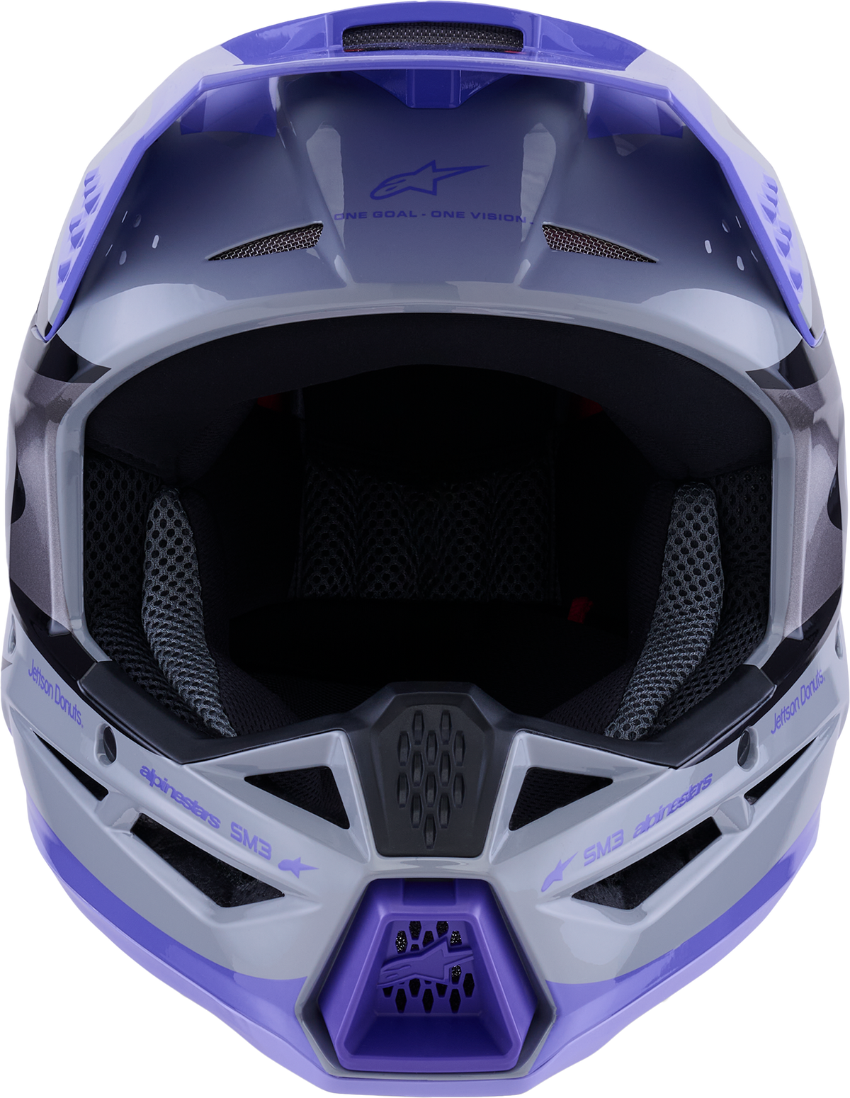 JETTSON SM3 HELMET GRY/PURP/BLK GLOSSY