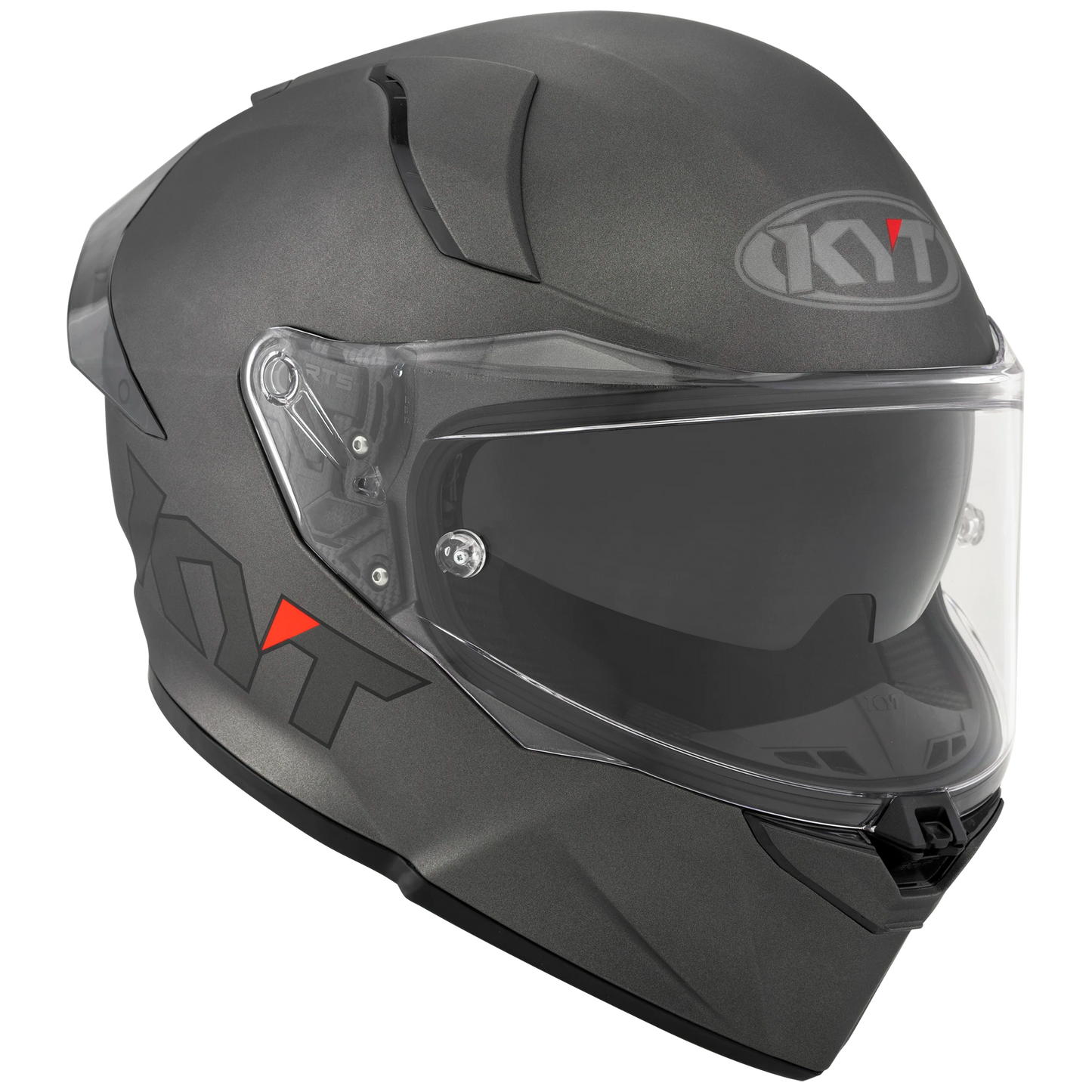 KYT R2R Full Face Solid Color Motorcycle Helmets | Gunmetal (Matte) | KYT Americas