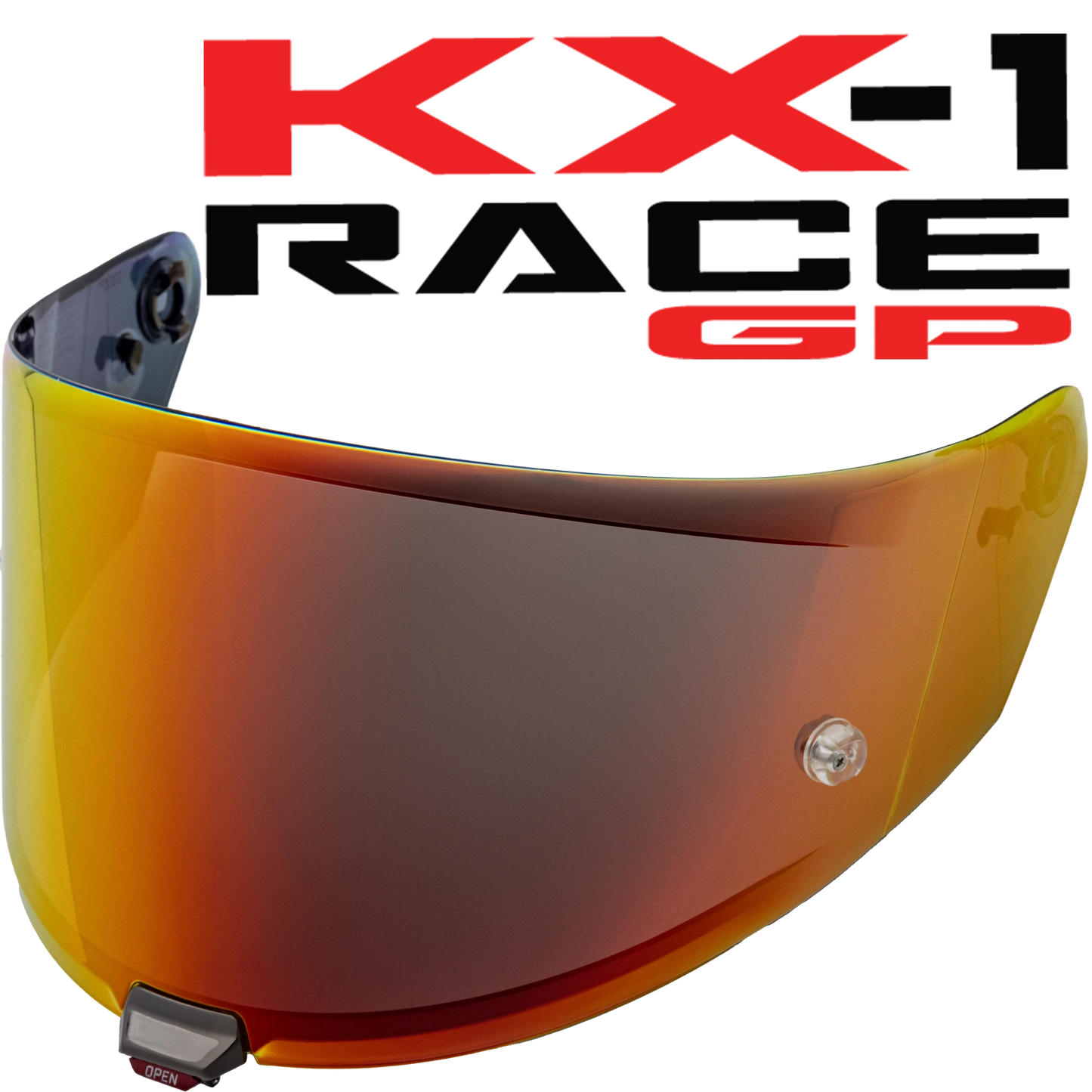 KYT KX-1 Race GP Motorcycle Helmet Visors | KYT Americas