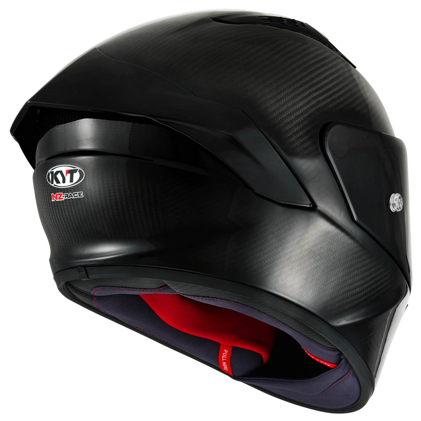 KYT NZ-Race Full Face Carbon Motorcycle Helmets | Carbon Gloss | KYT Americas