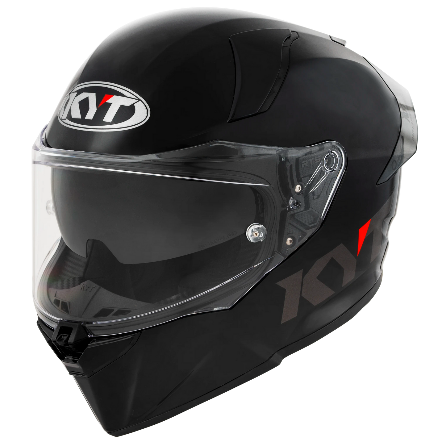 KYT R2R Full Face Solid Color Motorcycle Helmets | Plain Matte Black | KYT Americas