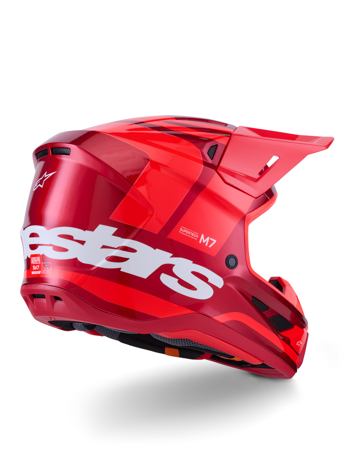 SM7 CORE HELMET RED GLOSSY