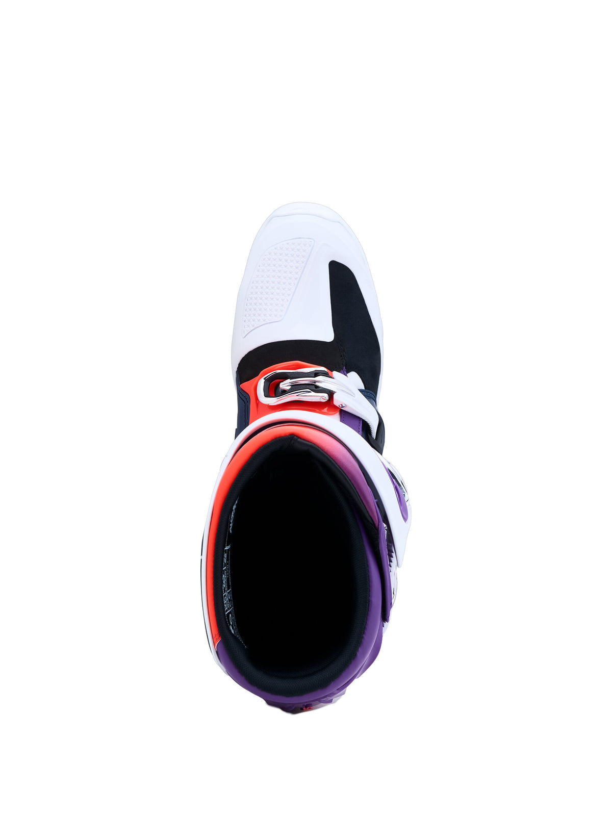 TECH 7 BOOTS PRPL/WHT/DK BLUE/RED FLUO