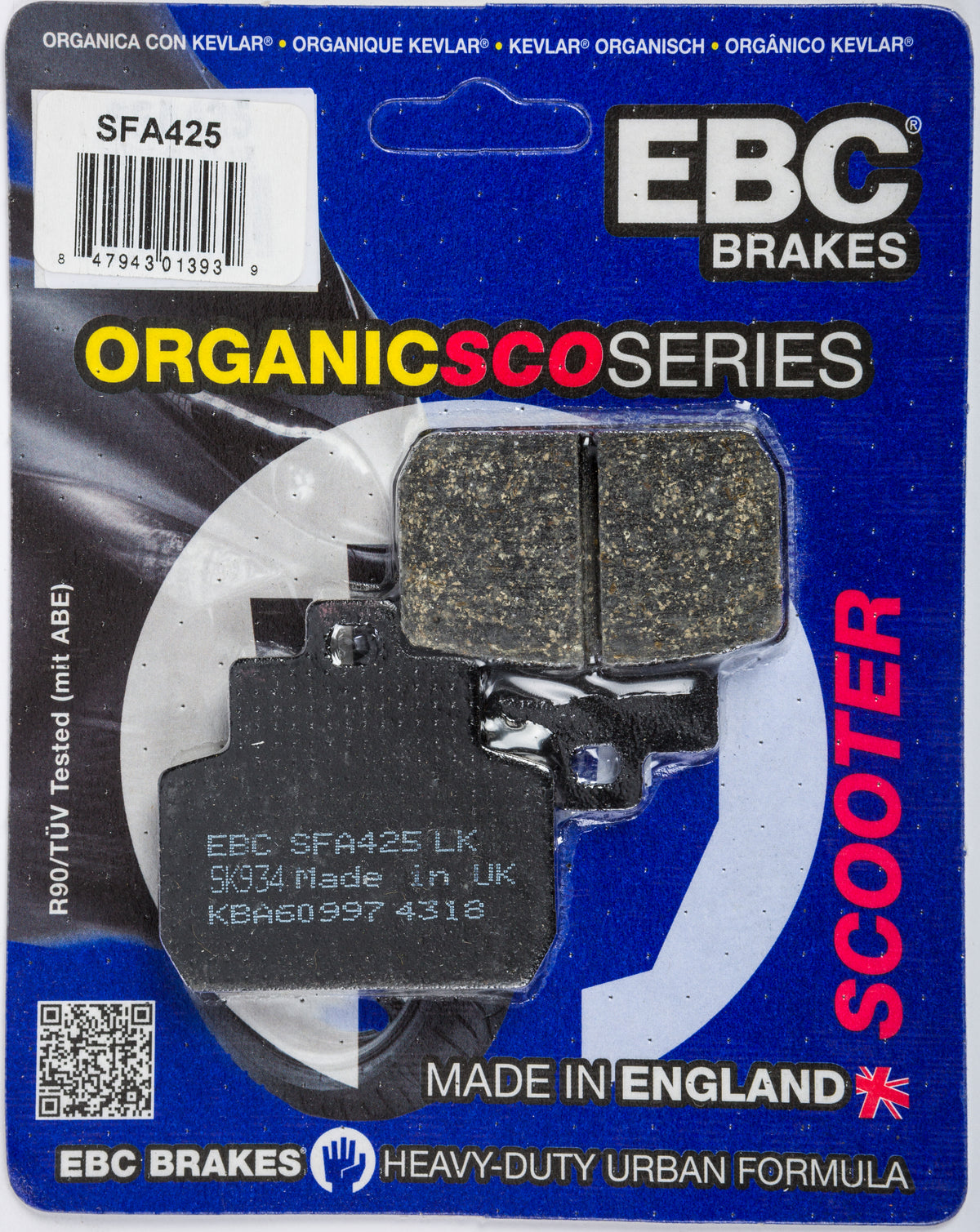 EBC Sfa Brake Pads Organic