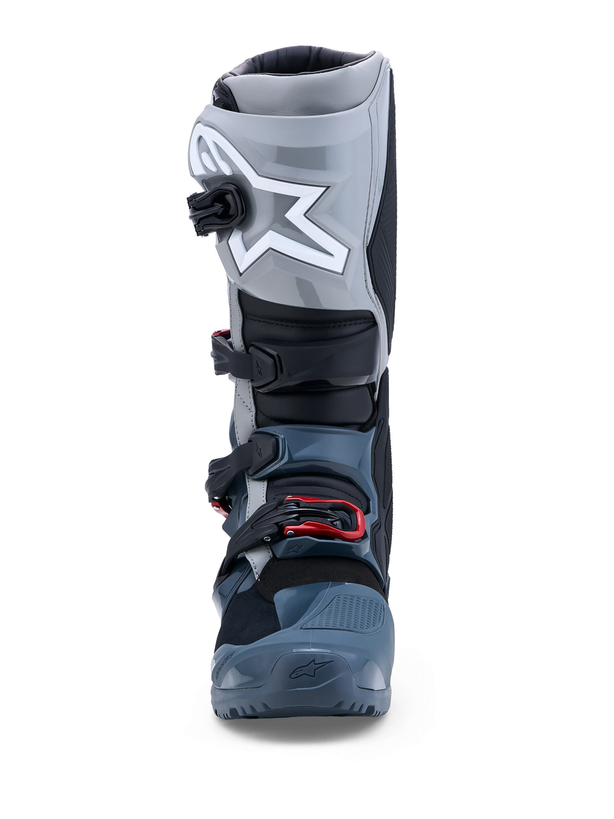 TECH 7 ENDURO DRYSTAR BOOTS DRK GRY/MID GRY/BR RED