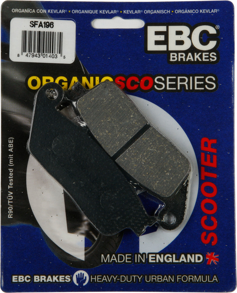 EBC Sfa Brake Pads Organic