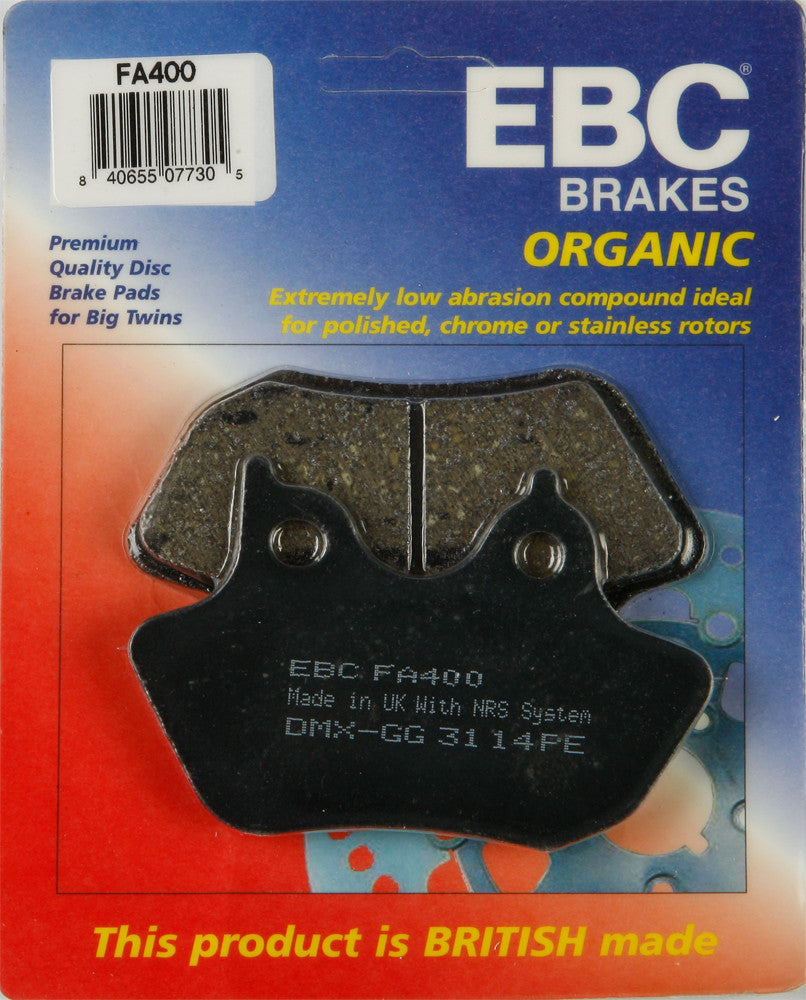 EBC FA Brake Pads Organic — FA4xx