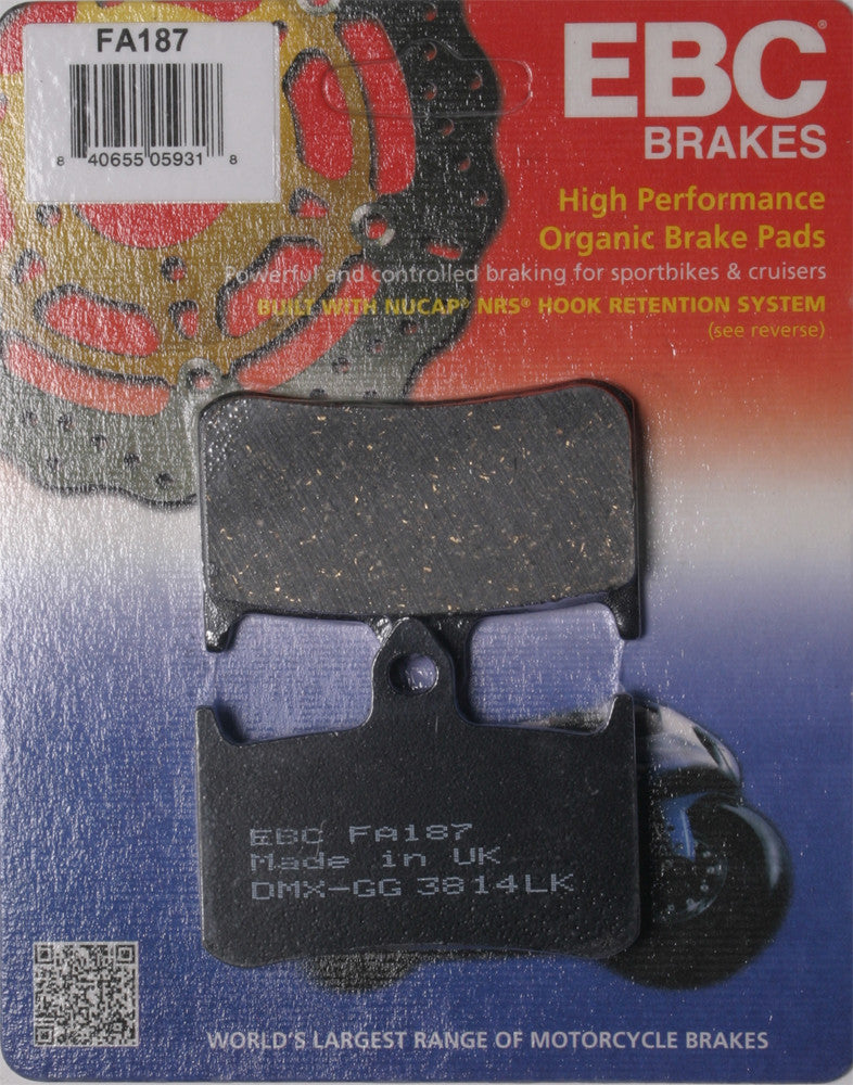 EBC FA Brake Pads Organic — FA1xx