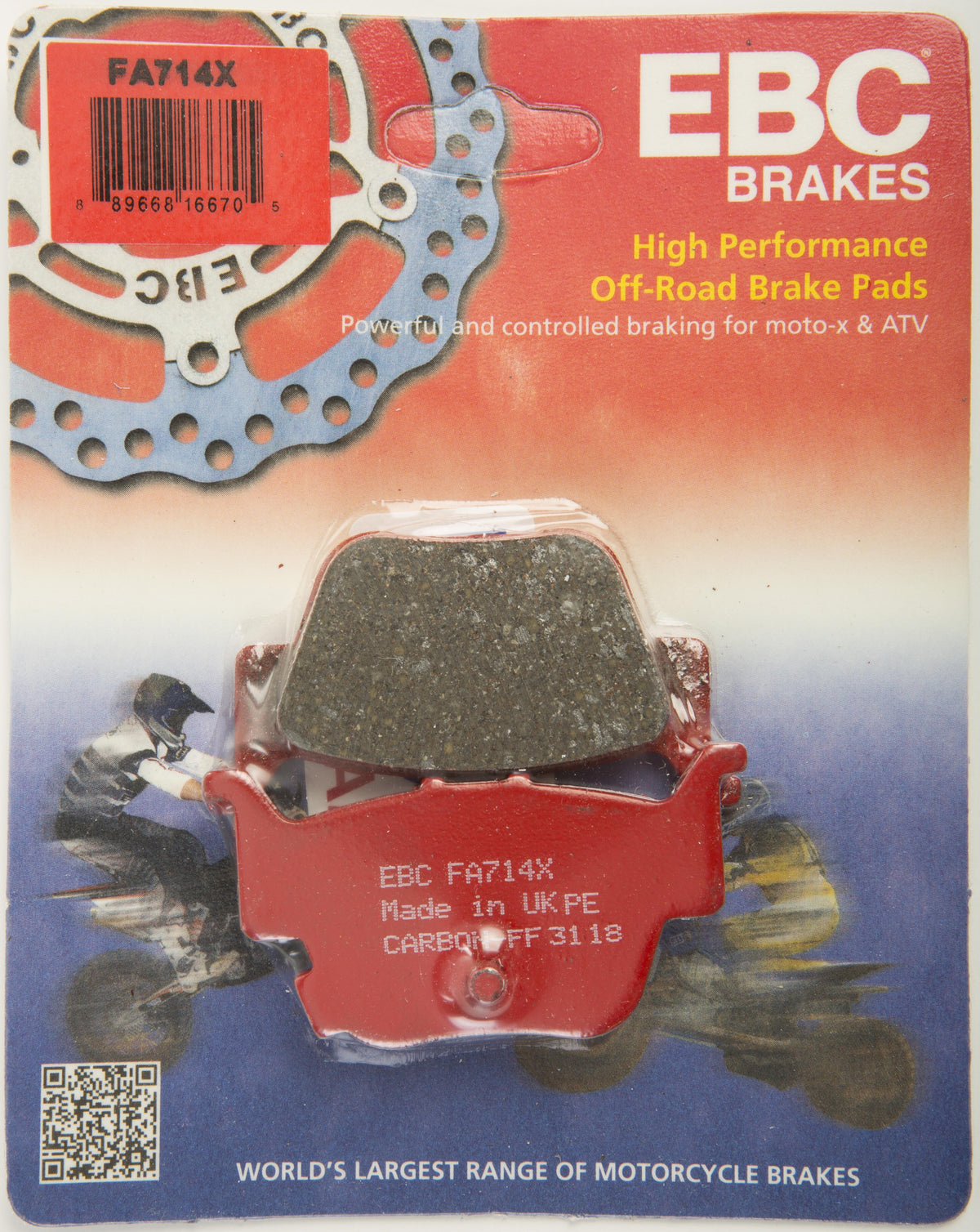 EBC FA Brake Pads X — FA7xx