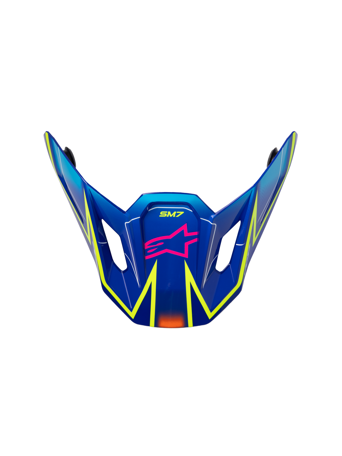 SM7 CAST VISOR ECE06 BLUE/PNK/YLW FLUO GLOSSY