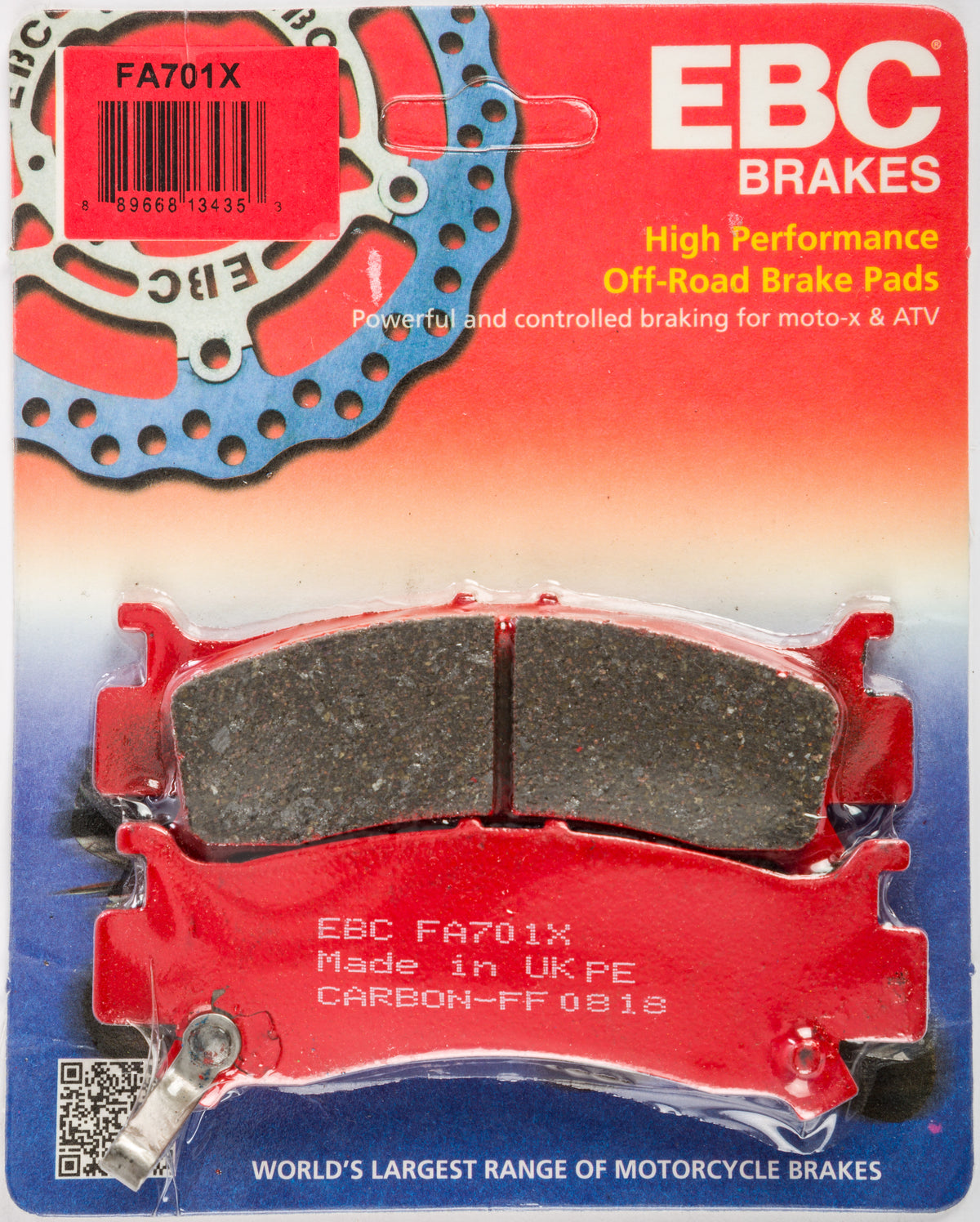 EBC FA Brake Pads X — FA7xx