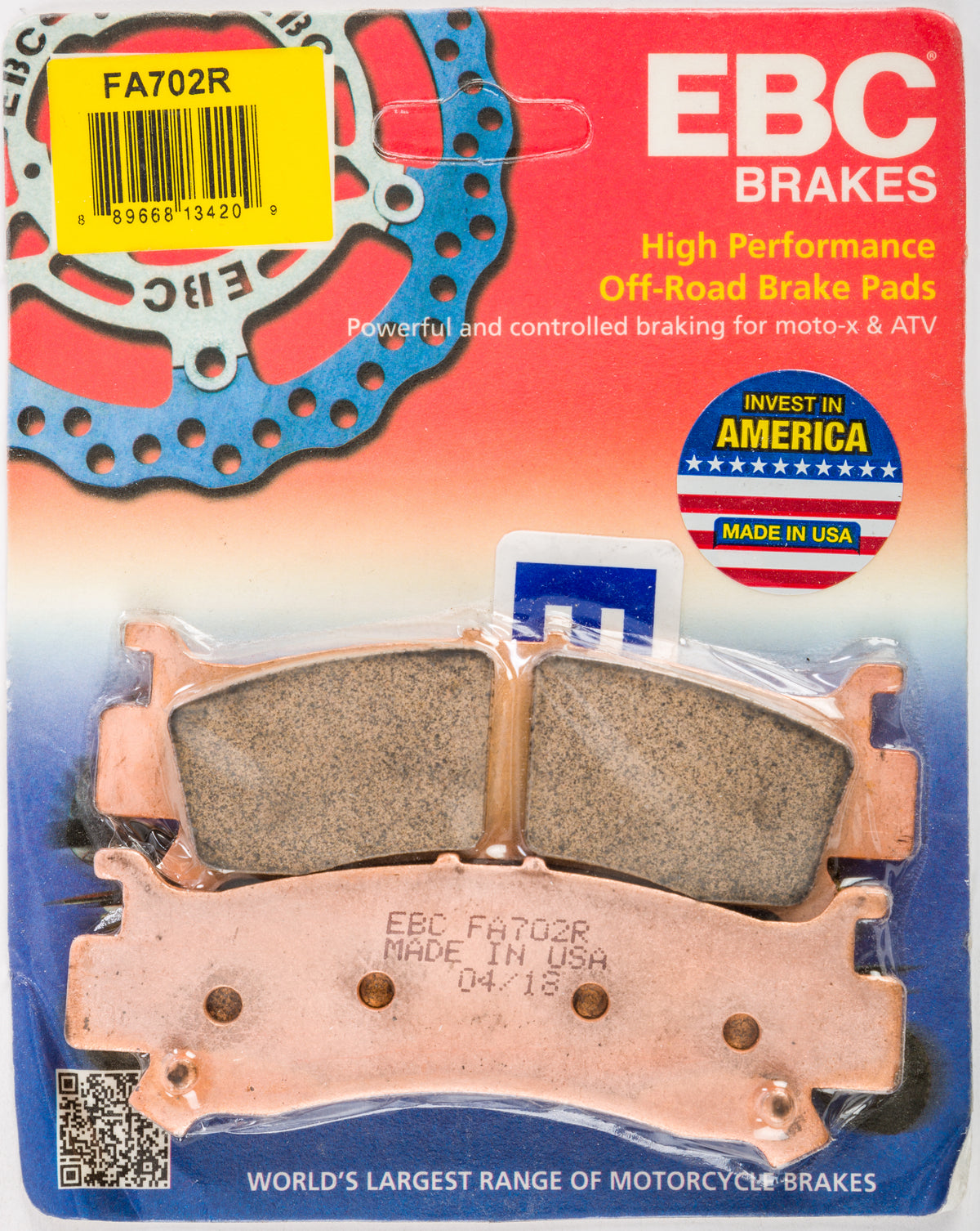 EBC FA Brake Pads R — FA7xx