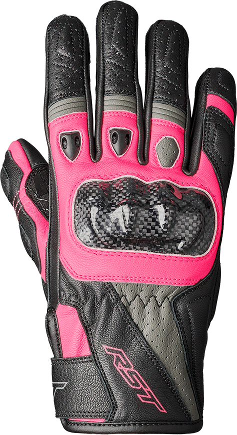 WOMENS STUNT III CE GLOVE BLACK / PINK / GREY