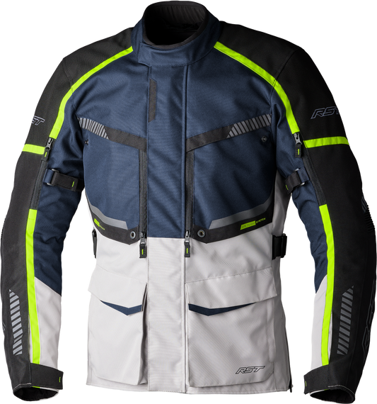 MAVERICK EVO CE JACKET NAVY/SILVER TEXTILE