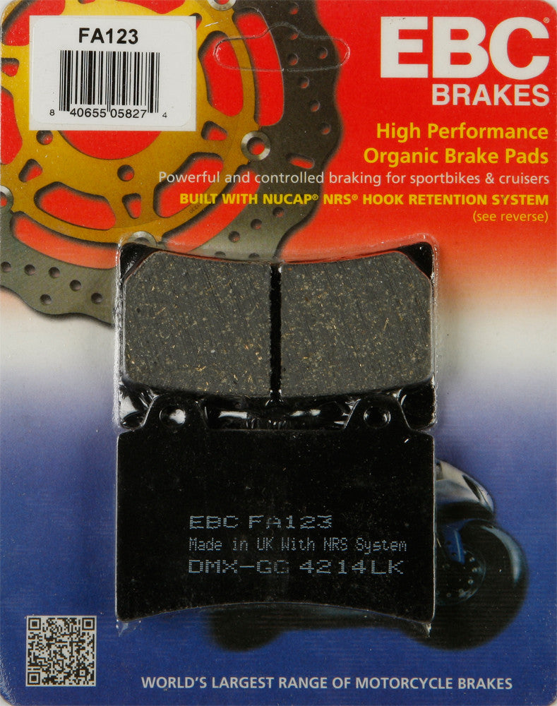 EBC FA Brake Pads Organic — FA1xx