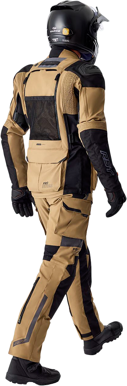 PS ADVENTURE D3O JACKET SAND/BLACK TEXTILE