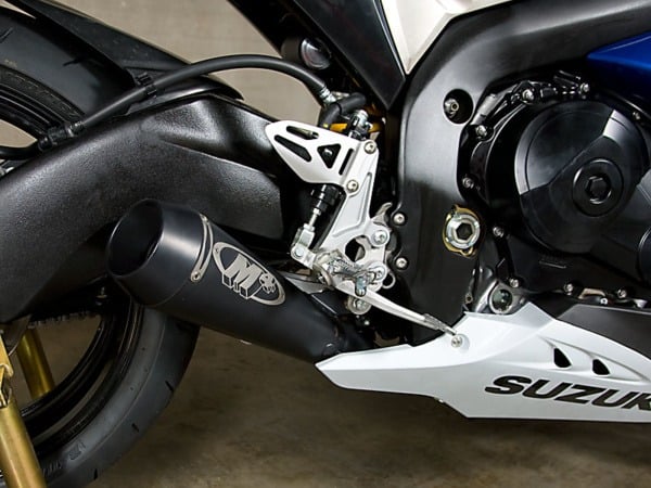 2009-11 Suzuki GSXR 1000 GP Style Full System – Black – Shop M4 Exhaust