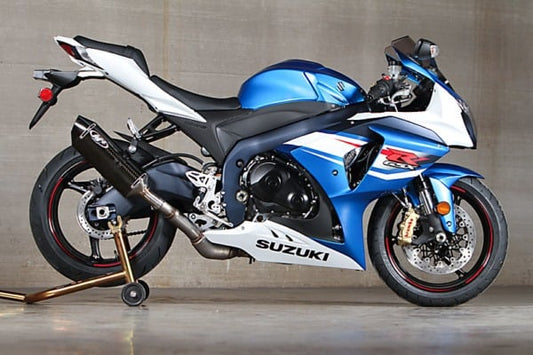 2012-16 Suzuki GSXR 1000 Slip On System – Carbon MC36 – Shop M4 Exhaust