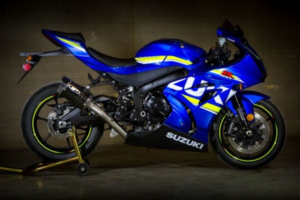 2017 Suzuki GSXR 1000 Full Race System with Full Titanium Tubing – Carbon tech 1 – Shop M4 Exhaust