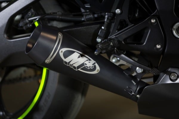 2017 Suzuki GSXR 1000 GP Style FS – Black Satin – Shop M4 Exhaust