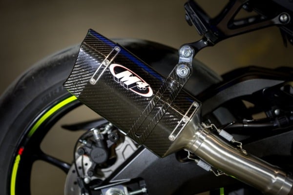 2017 Suzuki GSXR 1000 Slip On System – Carbon Tech 1 – Shop M4 Exhaust