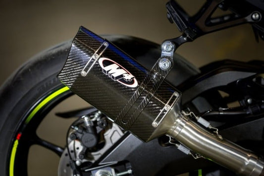 2017 Suzuki GSXR 1000 Slip On System – Carbon Tech 1 – Shop M4 Exhaust