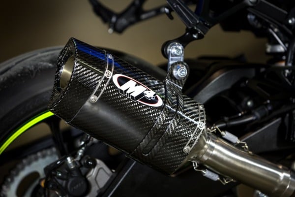 2017 Suzuki GSXR 1000 Slip On System – Carbon Tech 1 – Shop M4 Exhaust