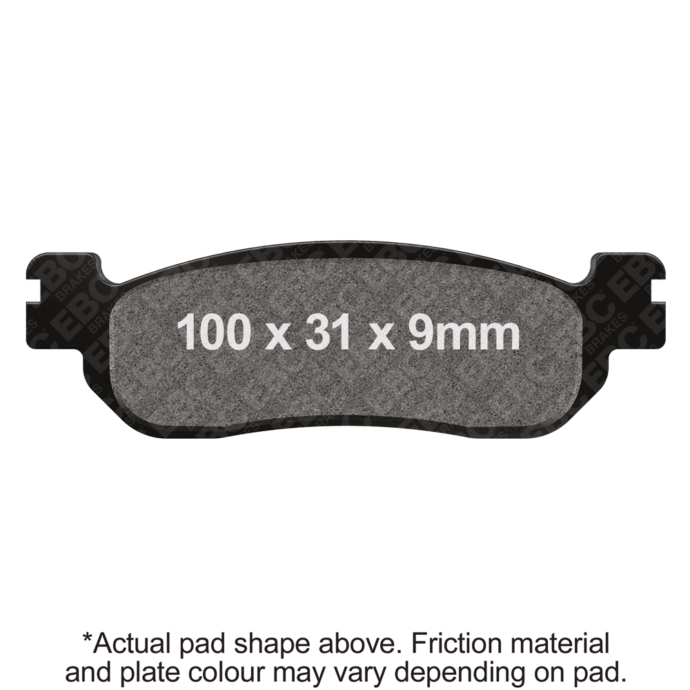 EBC Sfa Brake Pads Organic