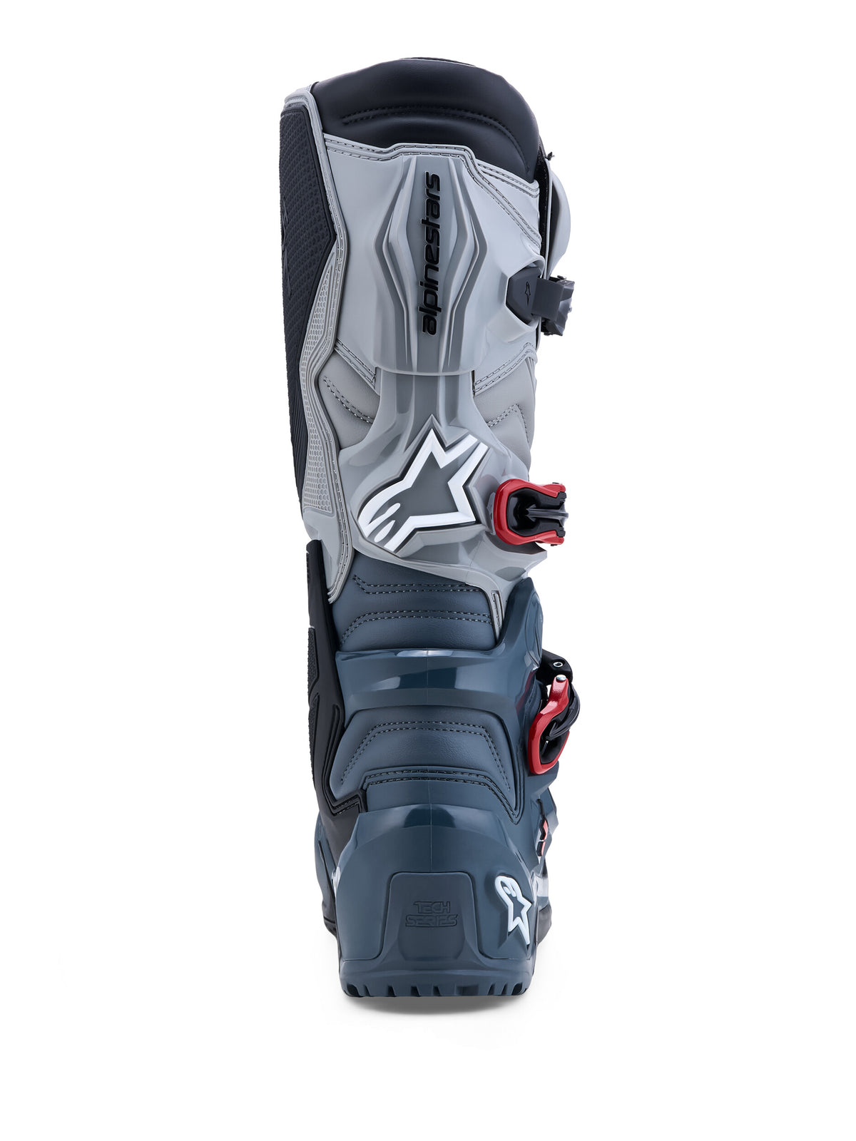 TECH 7 ENDURO DRYSTAR BOOTS DRK GRY/MID GRY/BR RED