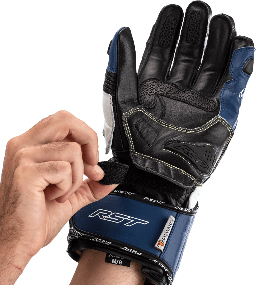 TRACTECH EVO 4 CE GLOVE BLUE/WHITE/BLACK