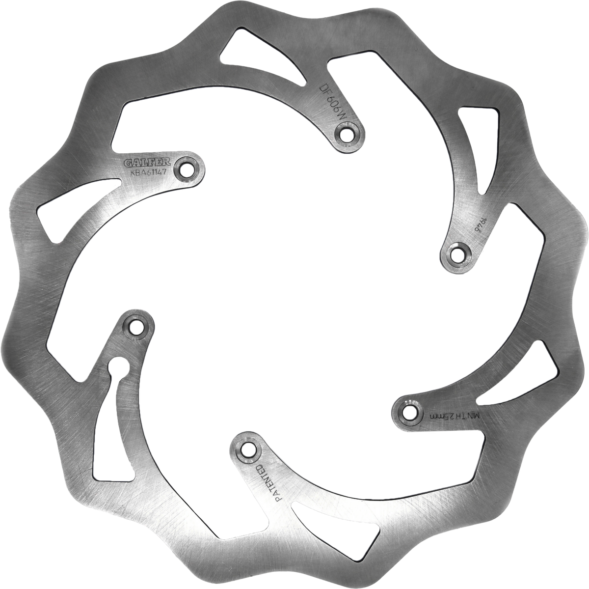 Galfer Wave Rotor - Front — manufacturer catalog photo