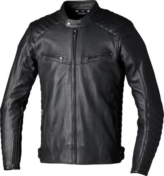 ROADSTER AIR CE JACKET BLACK LEATHER