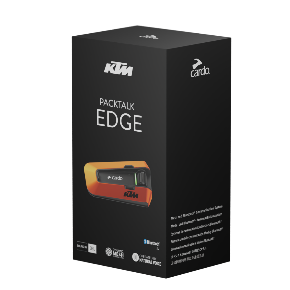 PACKTALK EDGE SINGLE KTM EDITION