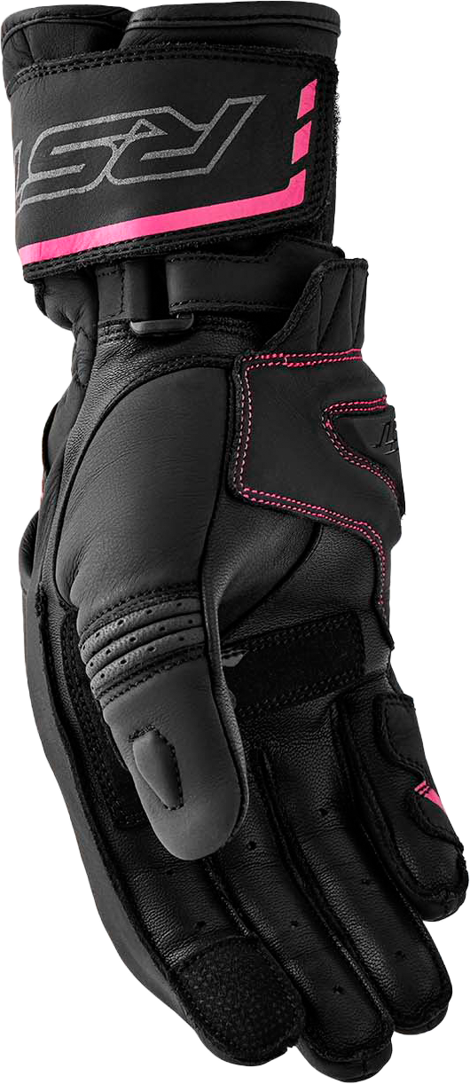 WOMENS S1 GLOVE BLACK/PINK LEATHER