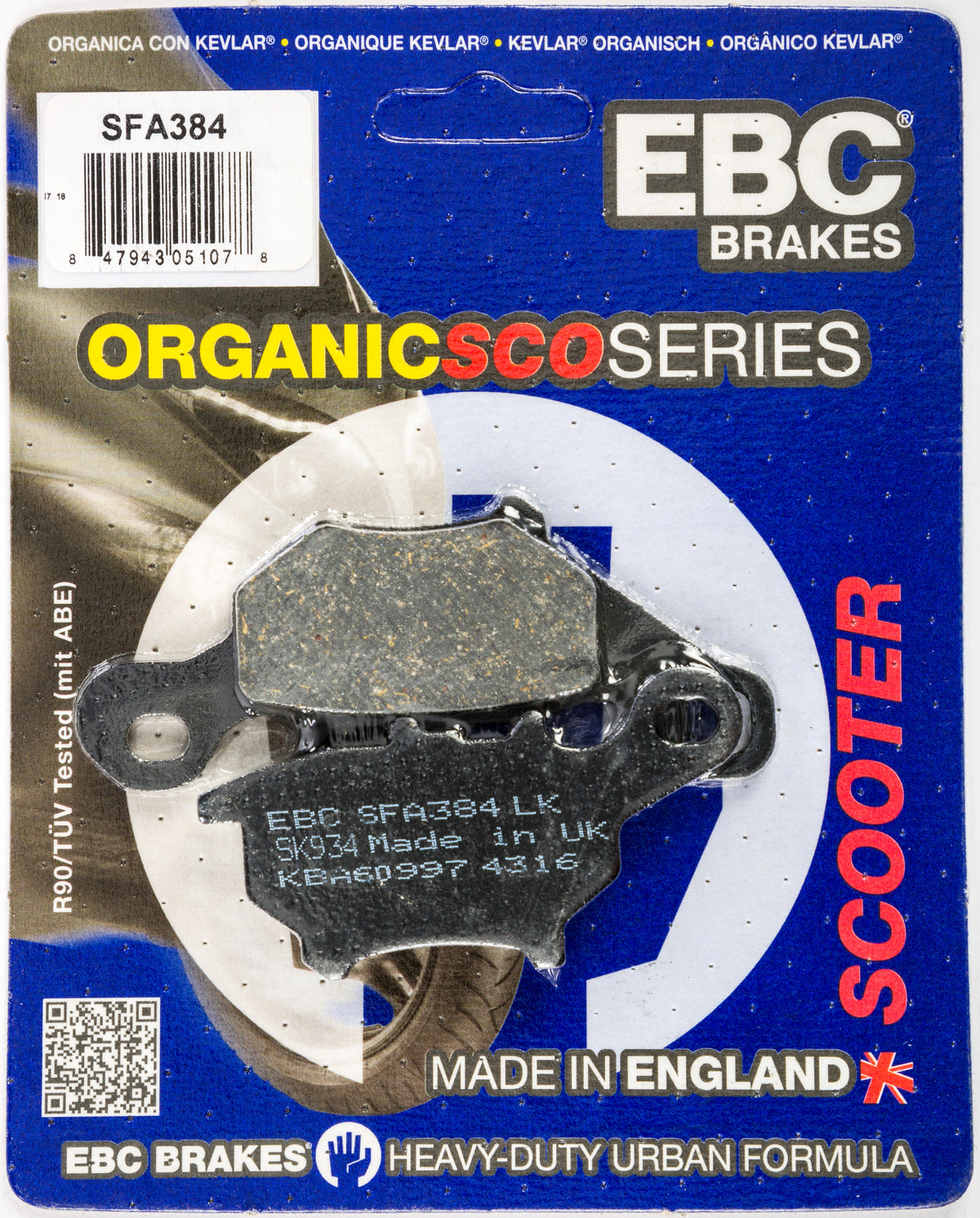 EBC Sfa Brake Pads Organic