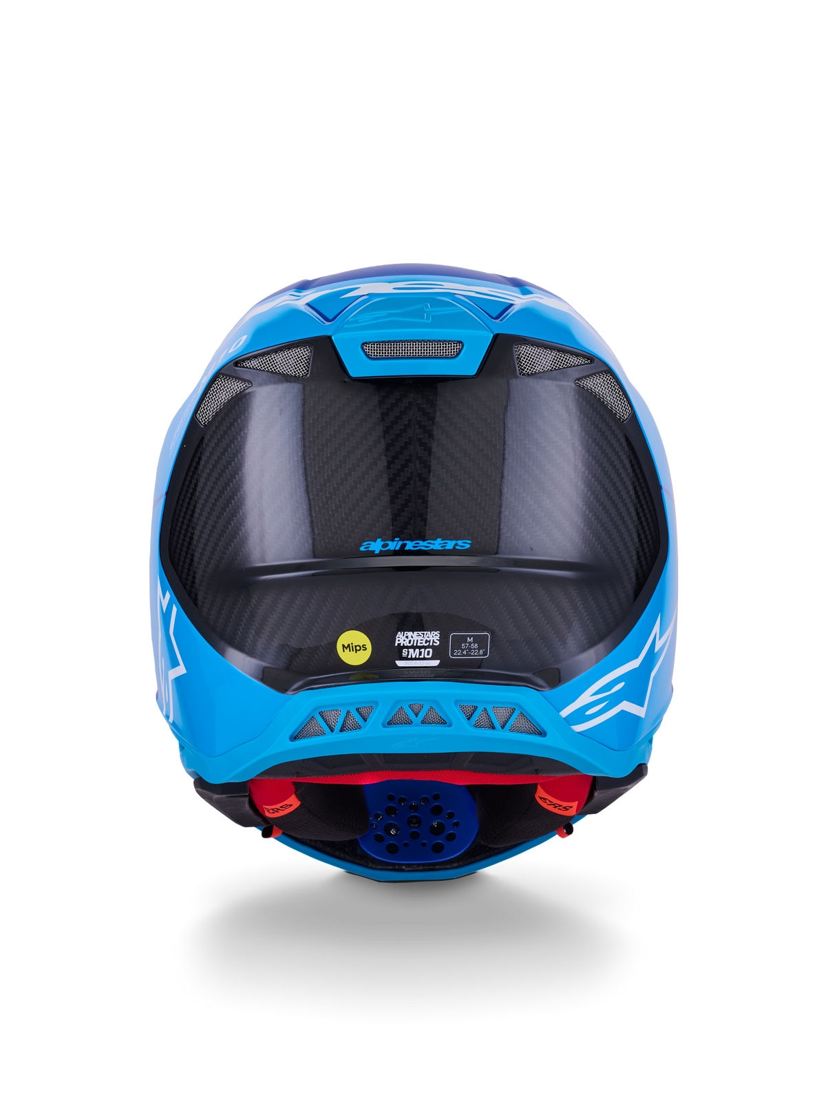 SUPERTECH S-M10 FLOOD HELMET MET BLU/MD BLU/BLK CRB M&G