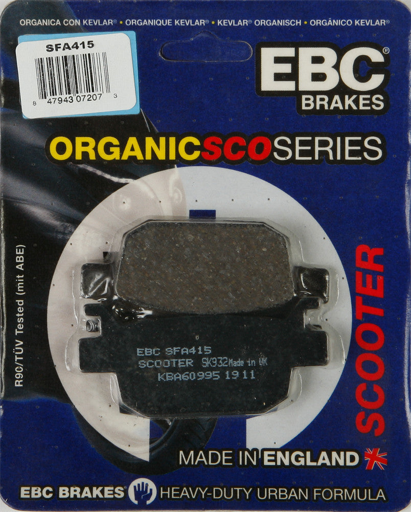 EBC Sfa Brake Pads Organic