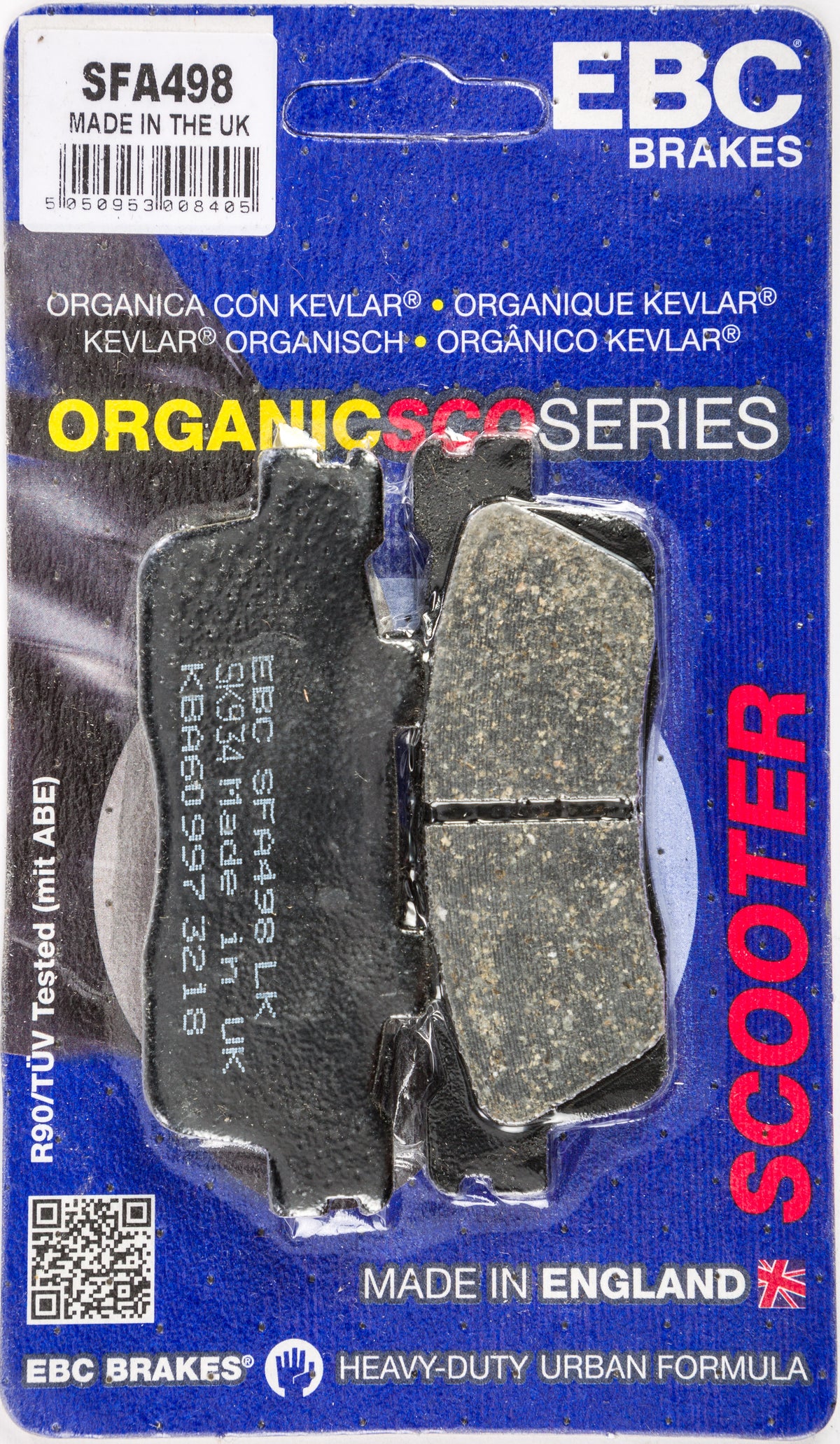 EBC Sfa Brake Pads Organic