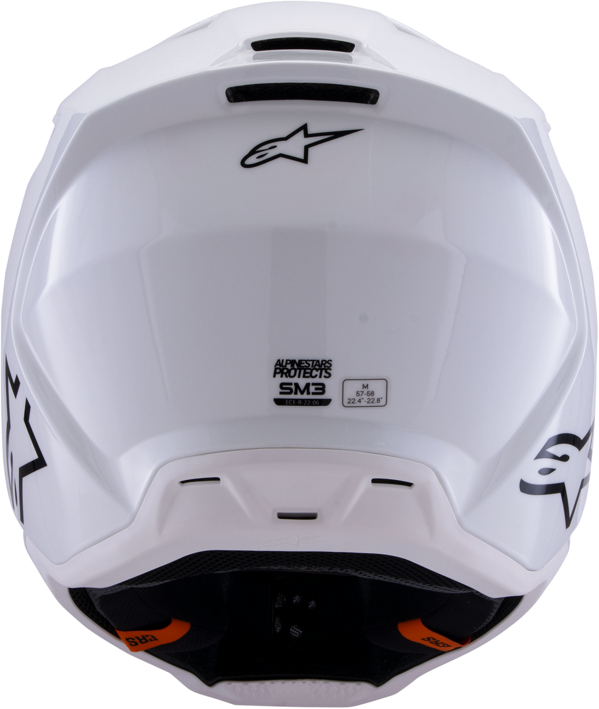 SM3 SOLID HELMET WHITE GLOSSY