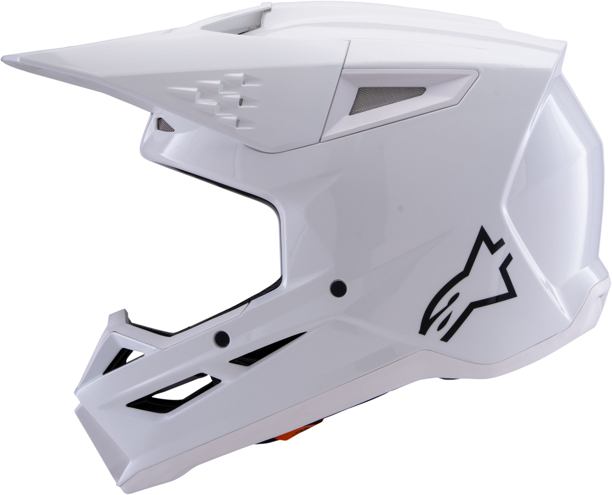 SM3 SOLID HELMET WHITE GLOSSY