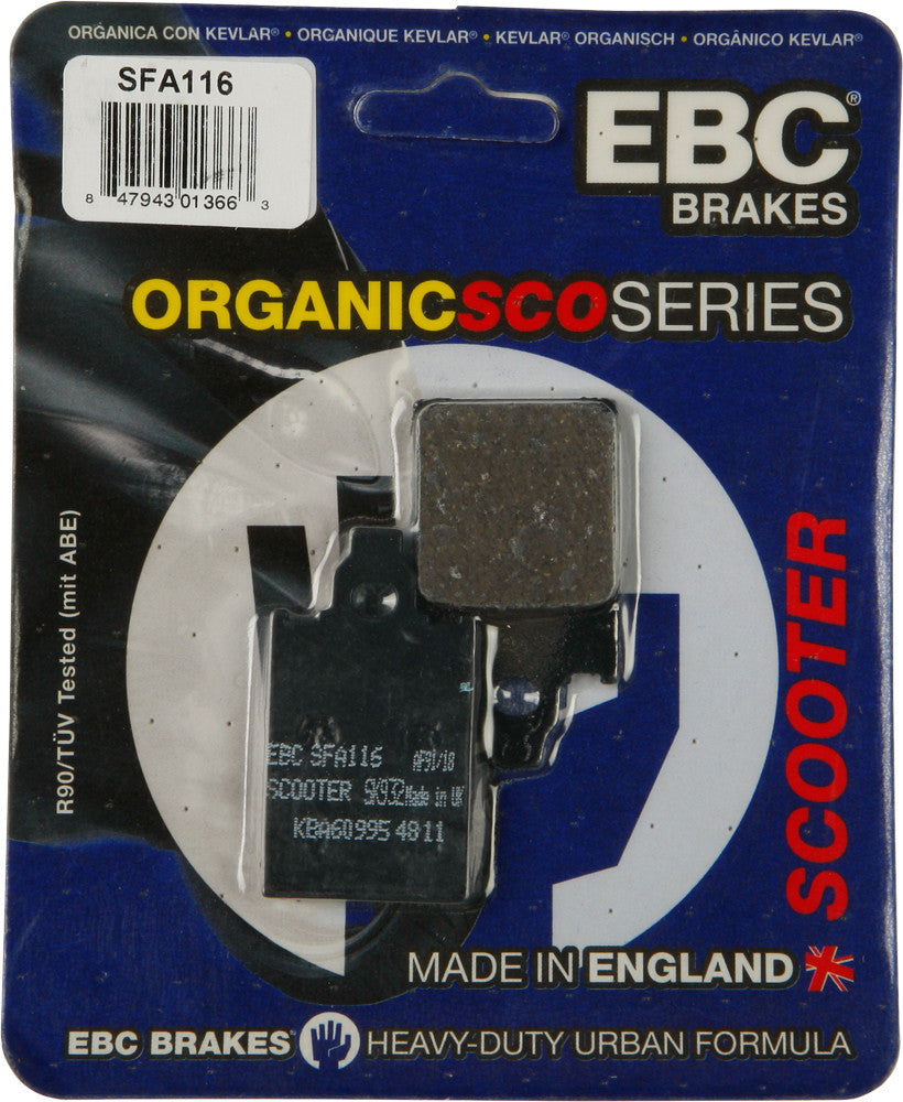 EBC Sfa Brake Pads Organic