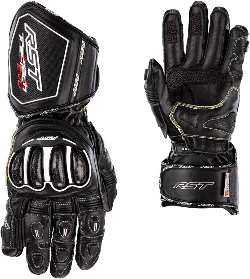 WOMENS TRACTECH EVO 4 CE GLOVE BLACK LEATHER