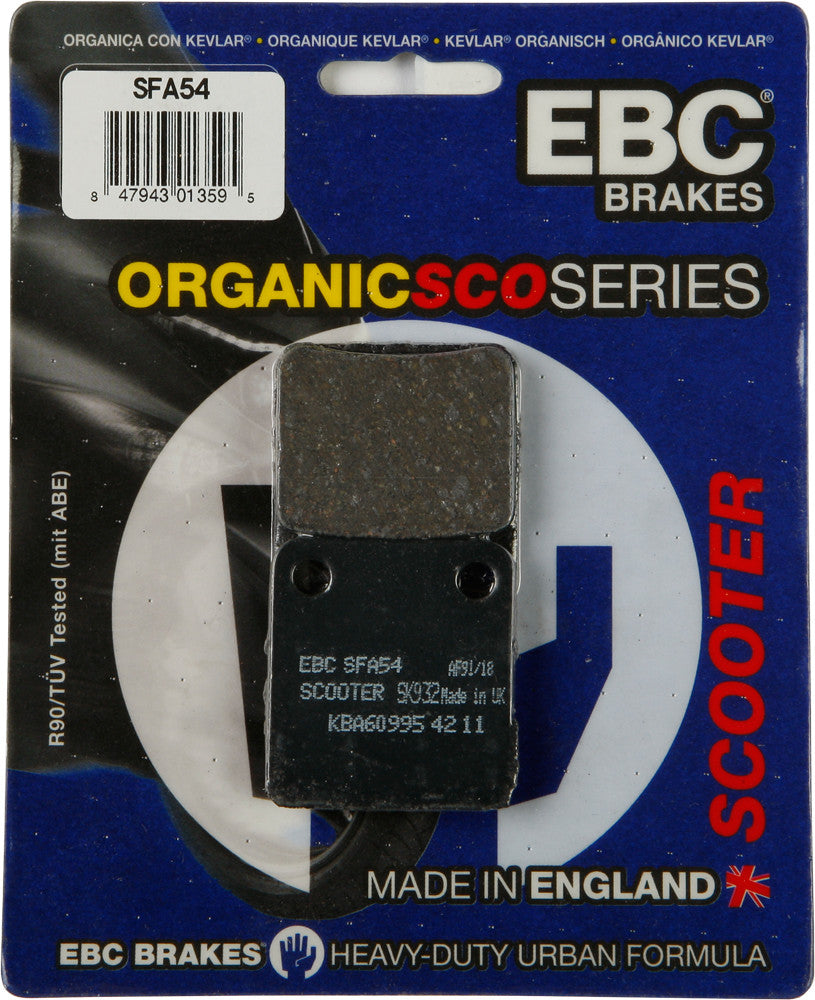EBC Sfa Brake Pads Organic