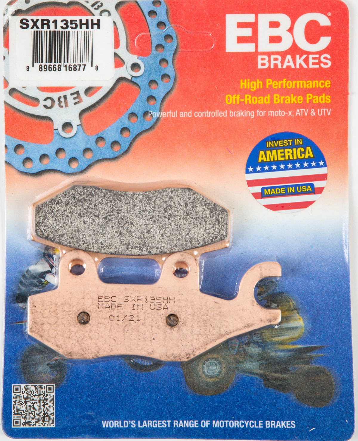 EBC Sxr Brake Pads Hh
