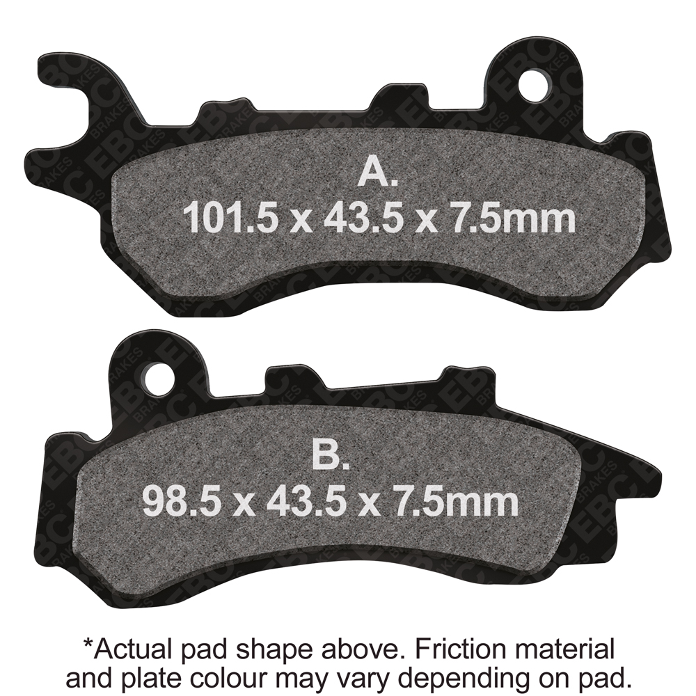 EBC Sfa Brake Pads Organic