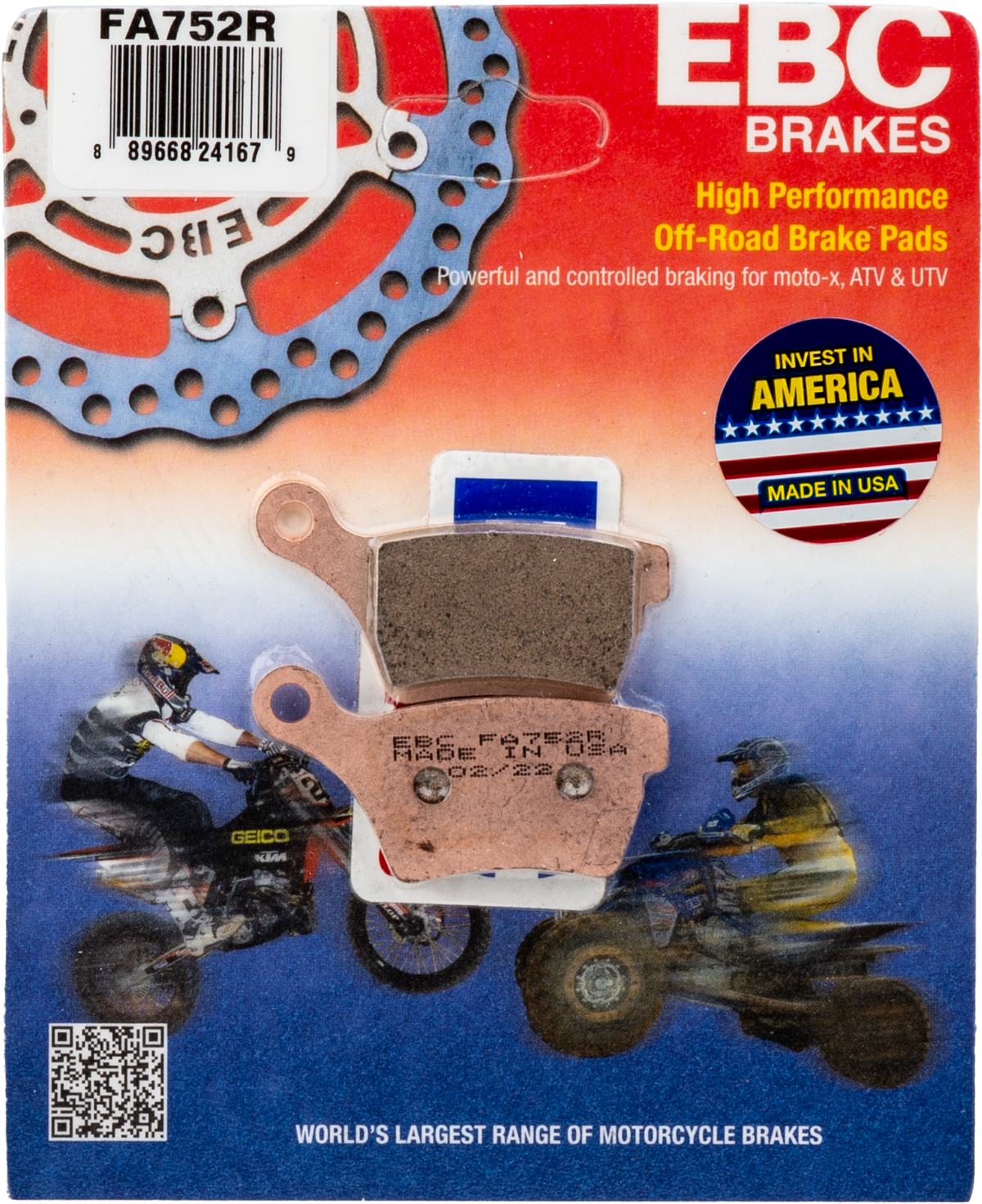 EBC FA Brake Pads R — FA7xx