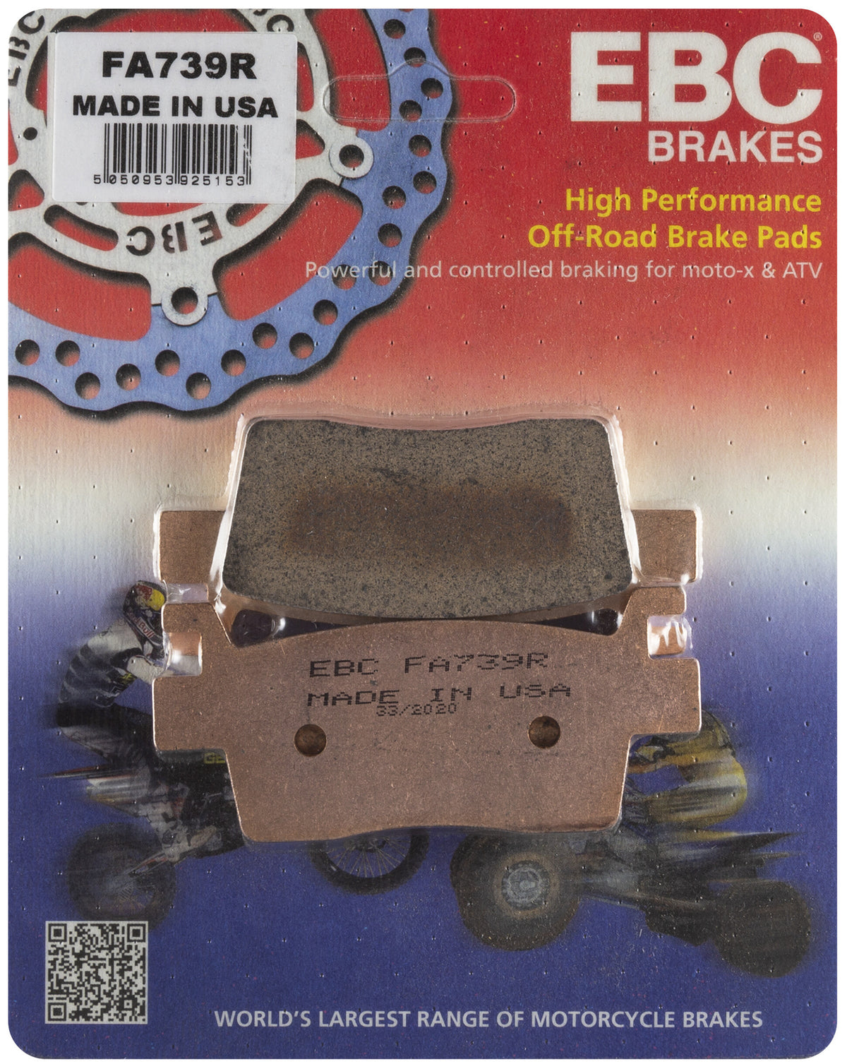 EBC FA Brake Pads R — FA7xx