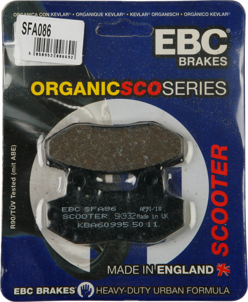 EBC Sfa Brake Pads Organic
